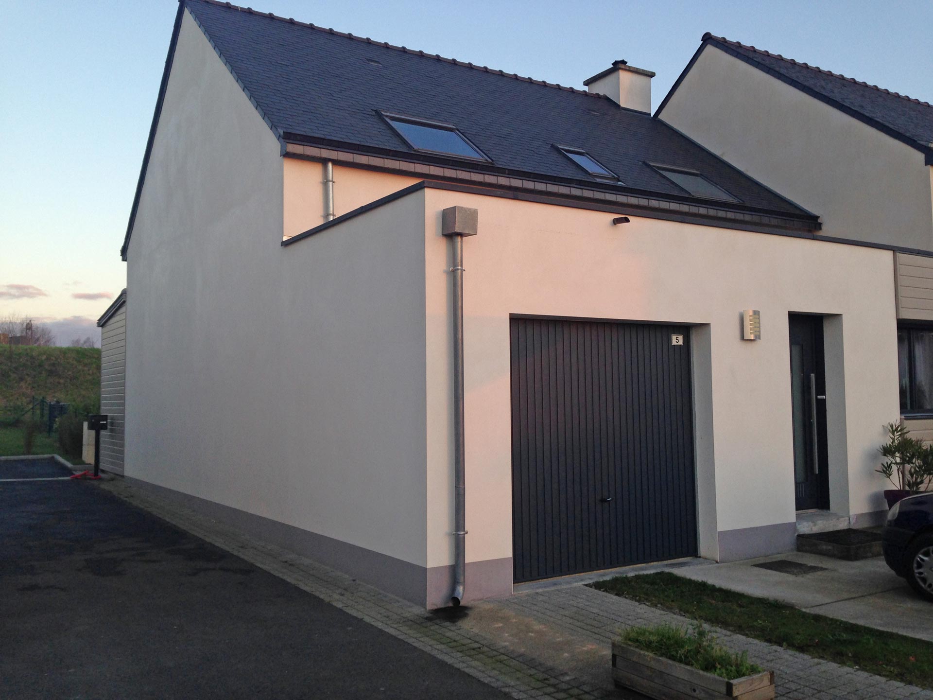 Agrandissement maison séjour 20 m2 La Chapelle des Fougeretz (35)