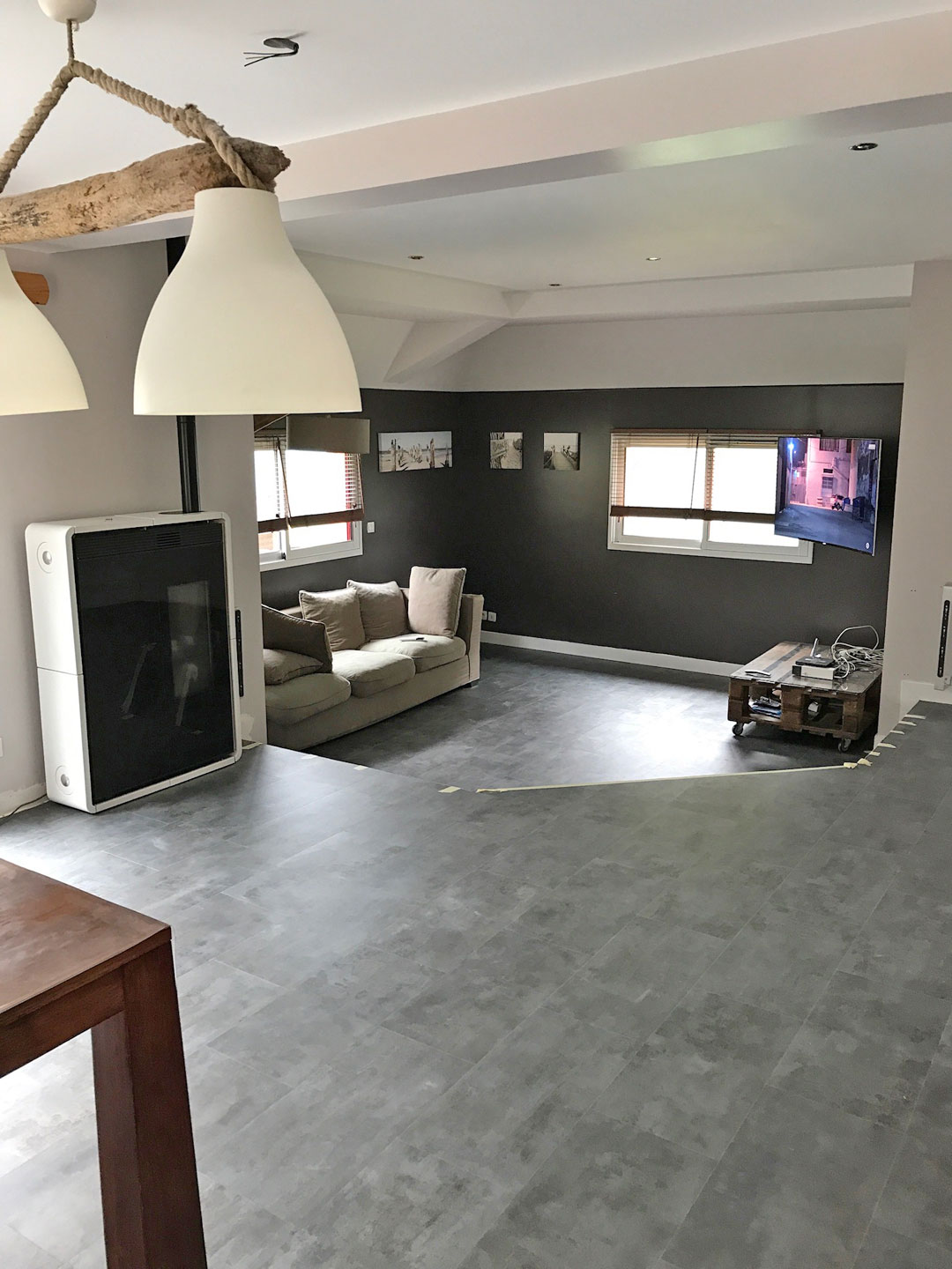 agrandissement salon pleslin-trivagou 22490