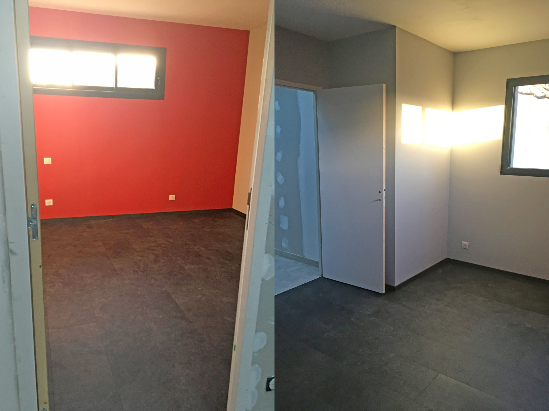 Agencement intérieur de l'extension de maison à saint-nazaire (44600)