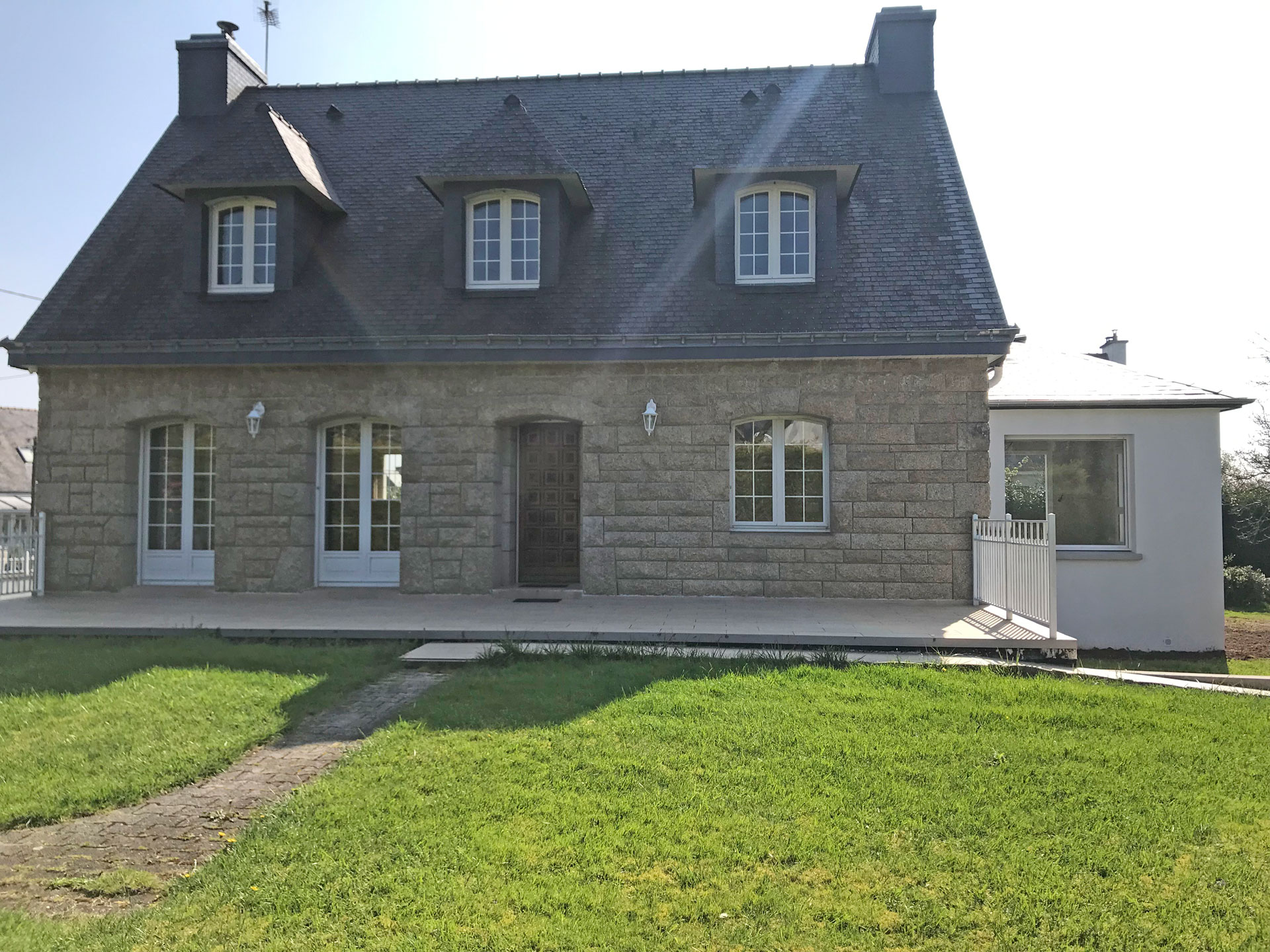 agrandissement maison cybel extension lorient