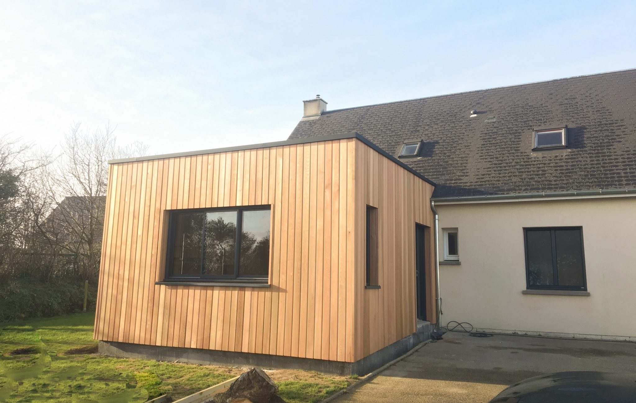 Extension de maison à La Hargue (50440)