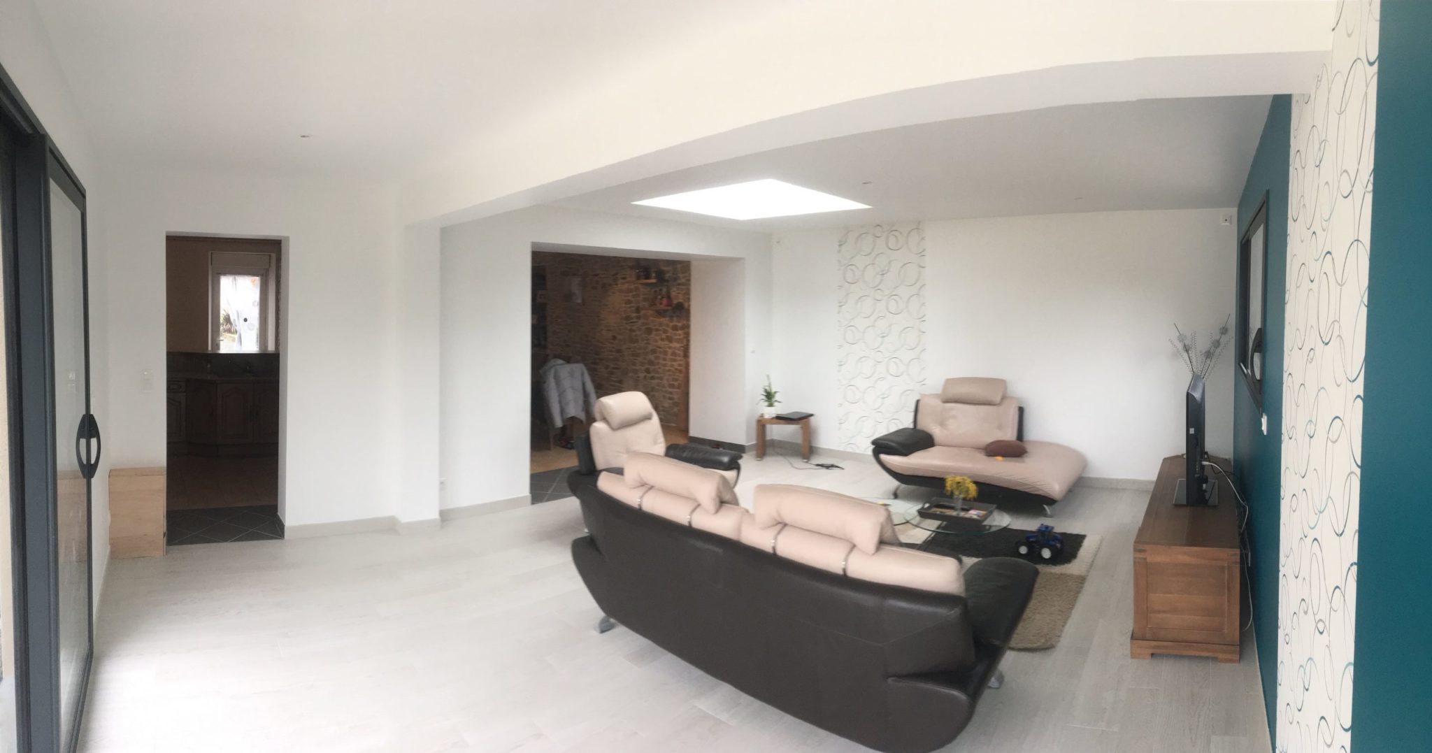 Intérieur de l'extension de maison