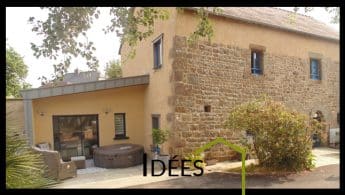 Un agrandissement de maison sur le pignon