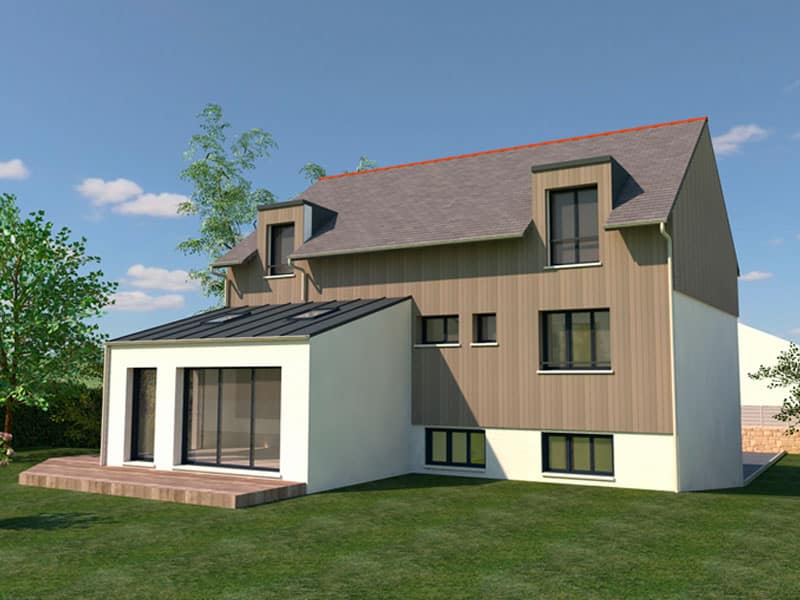 Une surélévation de maison en bois
