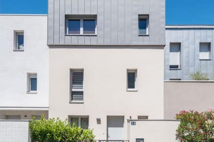 La surélévation en bardage zinc